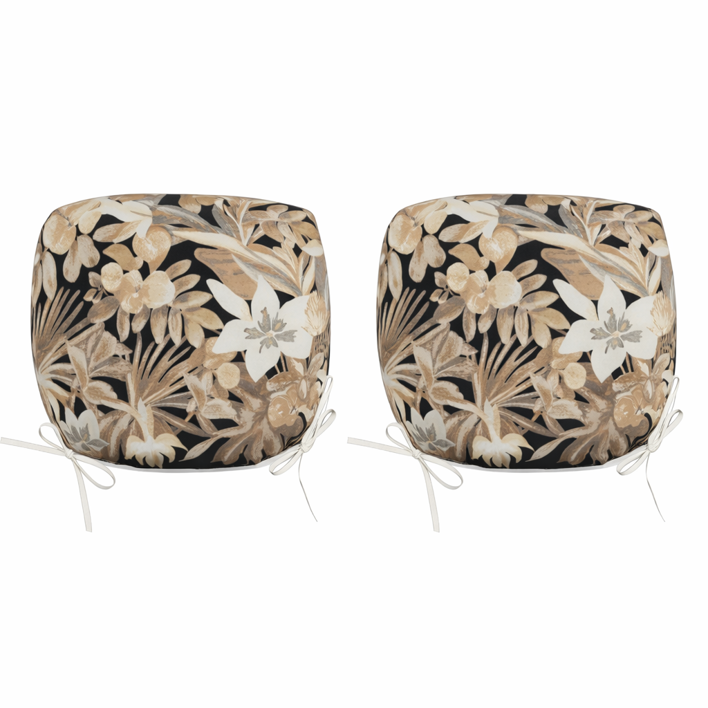 Outdoor Patio Chair Cushions and Thick Foam Set