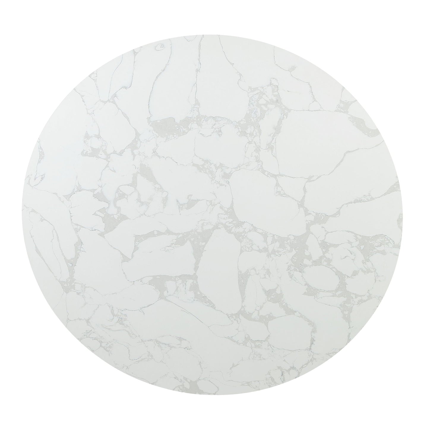 Clayten round dining table top with marble pattern by HouseOfZazla on Tampa Home & Garden Store