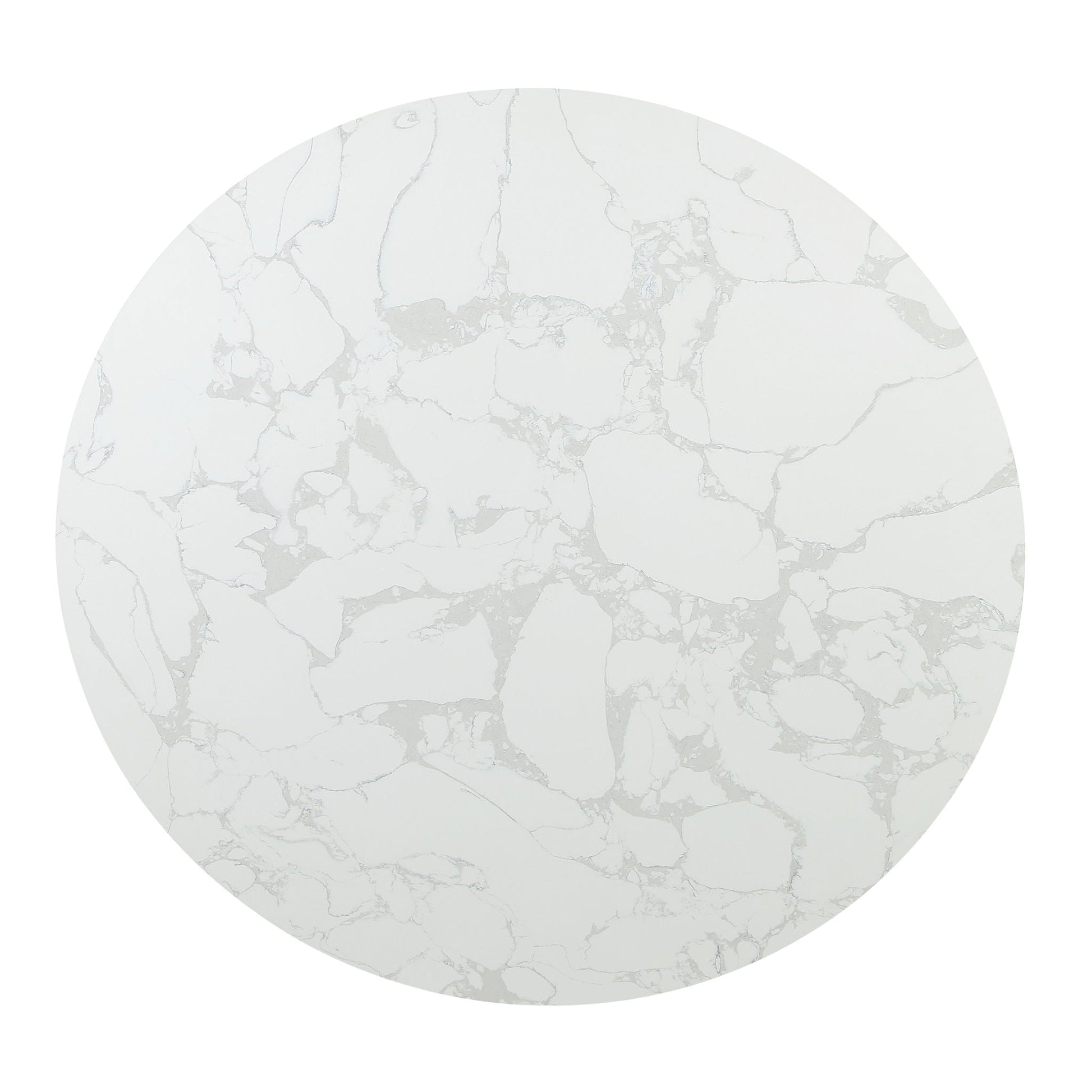 Clayten round dining table top with marble pattern by HouseOfZazla on Tampa Home & Garden Store