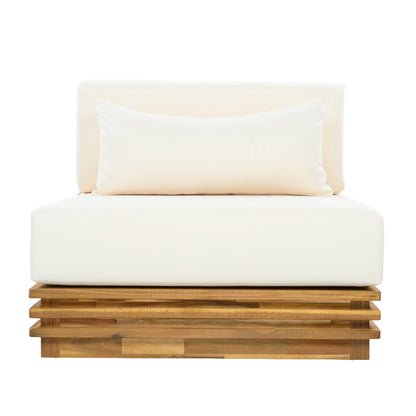 Two Piece Outdoor Chat Set With Chair and Table