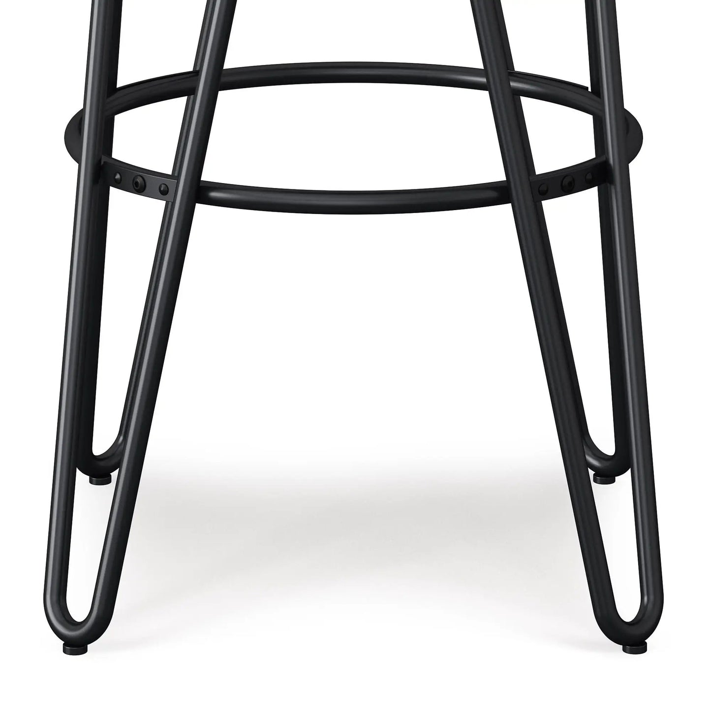 Simeon Multifunctional Metal Stool with Wood Seat