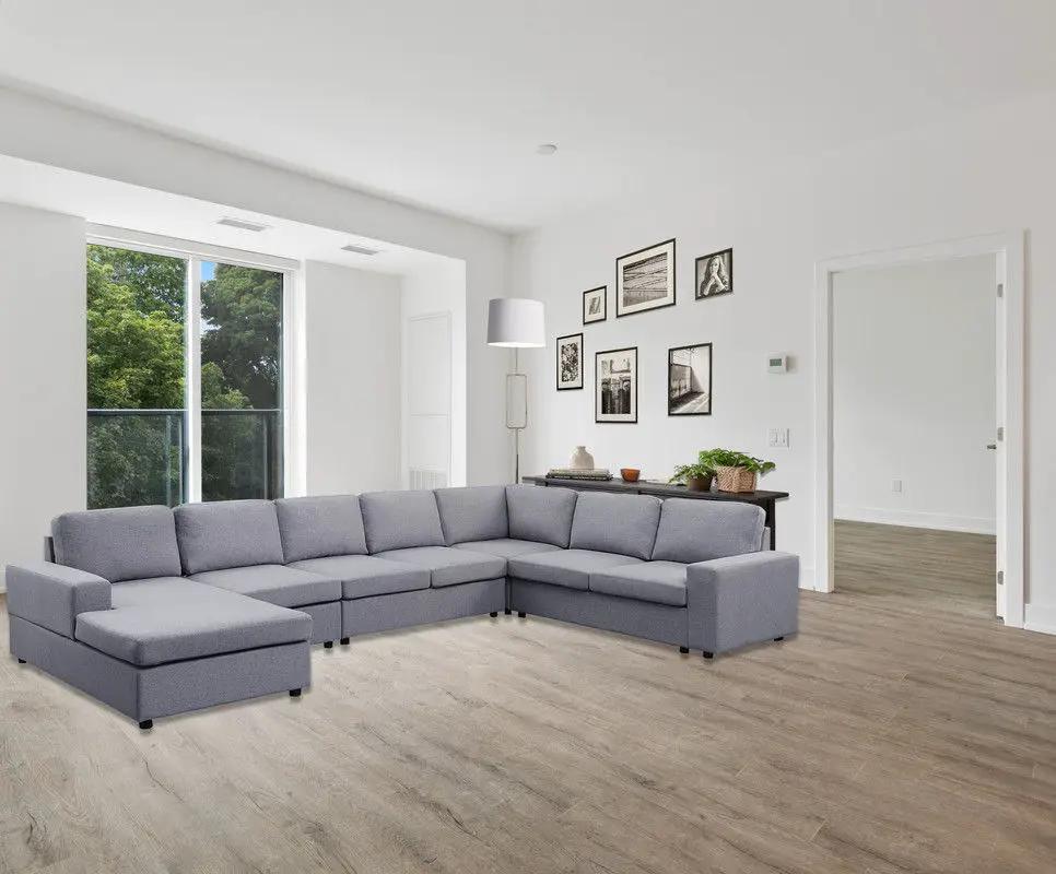 Hayden 7 Seat Reversible Modular Sectional Sofa