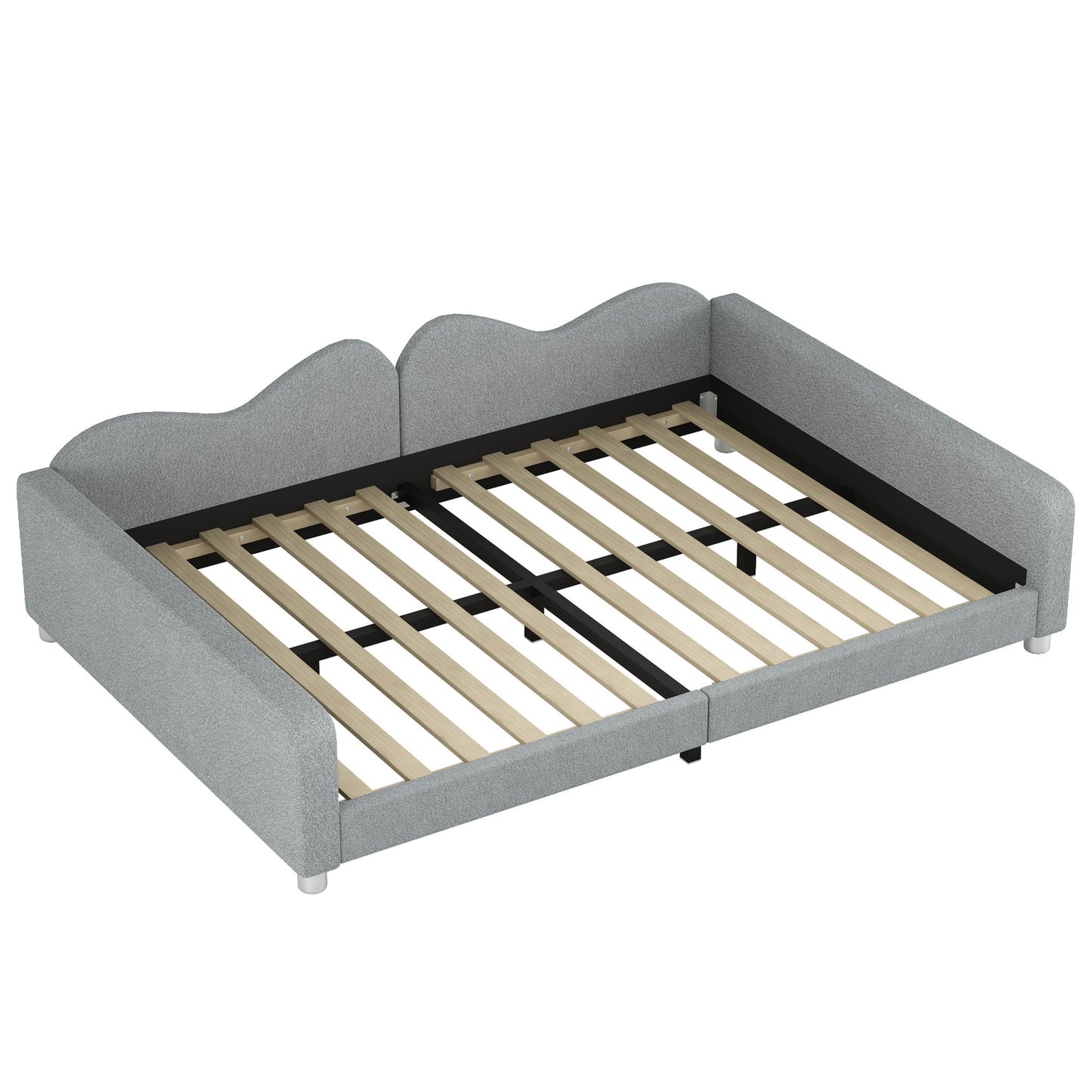 Modern Sherpa Daybed and Cloud Shaped Backrest