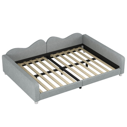 Modern Sherpa Daybed and Cloud Shaped Backrest