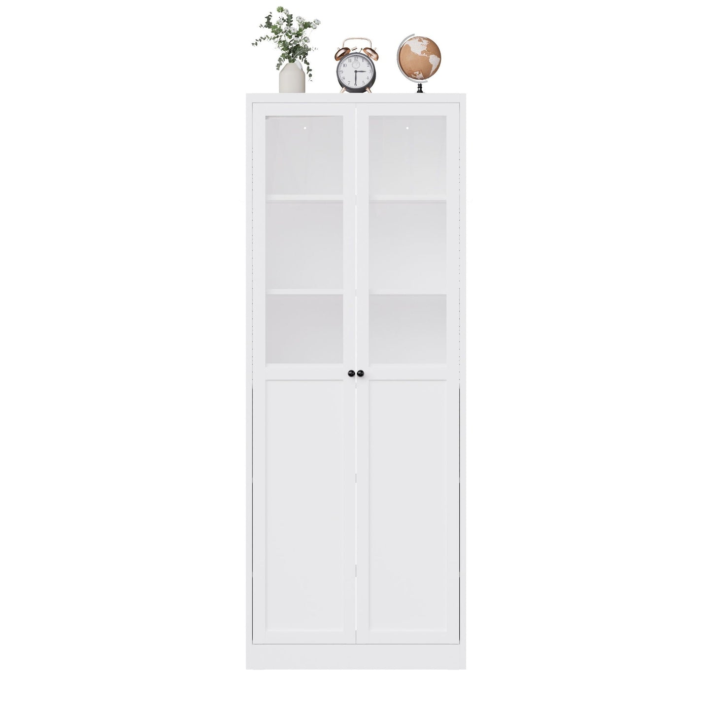 Tall Metal Pantry Cabinet and Adjustable Shelves