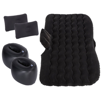 Inflatable car mattress with black quilted top and 2 cushions Sell My Stuff on Tampa Home & Garden Store