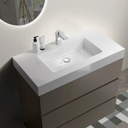 Alice Bathroom Vanity With Sink and Large Storage