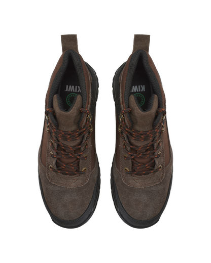 Kiwi Trek Brown Suede/Nylon 5" Steel Toe Water Resistant Work Boots [R63400]