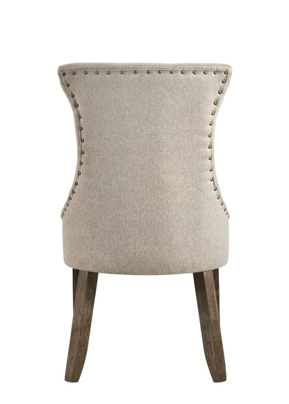 Gabrian Two Tone Reclaimed Side Chair Set of 2