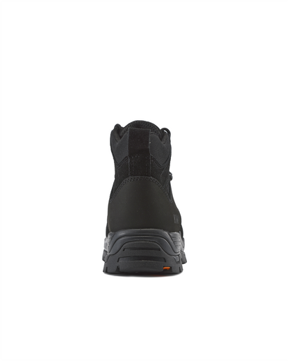 Kiwi Trek Black Suede/Nylon 5" Steel Toe Water Resistant Work Boots [63500]