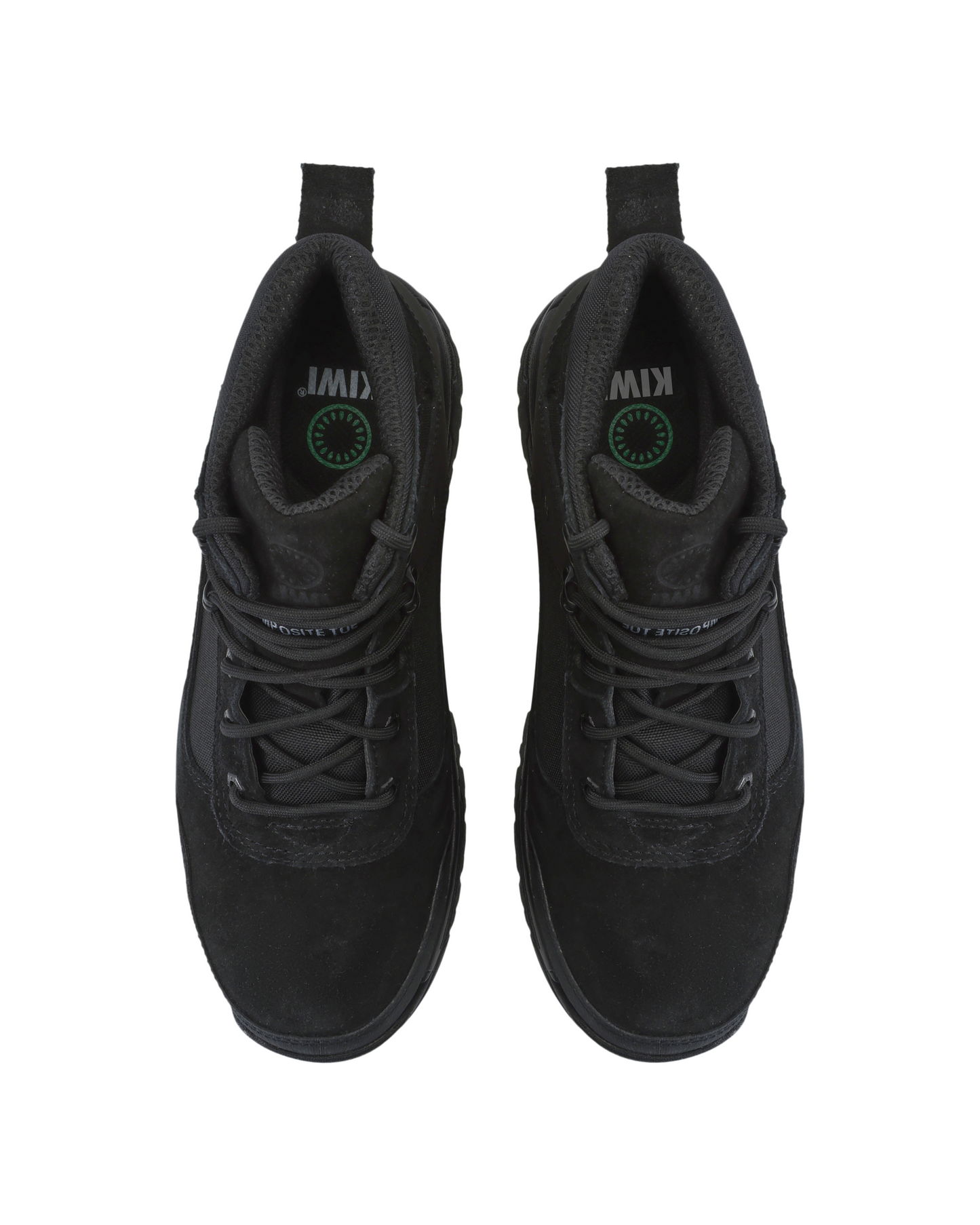 Kiwi Trek Black Suede/Nylon 5" Steel Toe Water Resistant Work Boots [R63500]