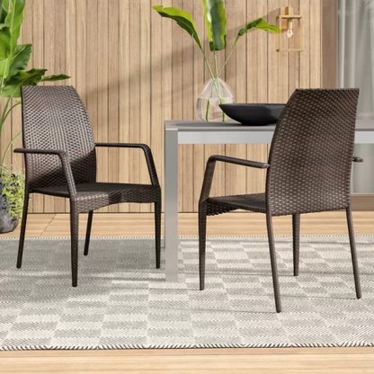 Outdoor Wicker Chairs And A Two Piece Patio Set