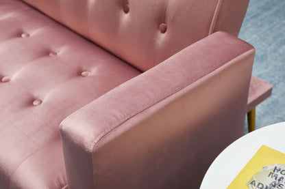Compact Design Sofa Bed with Premium Fabric