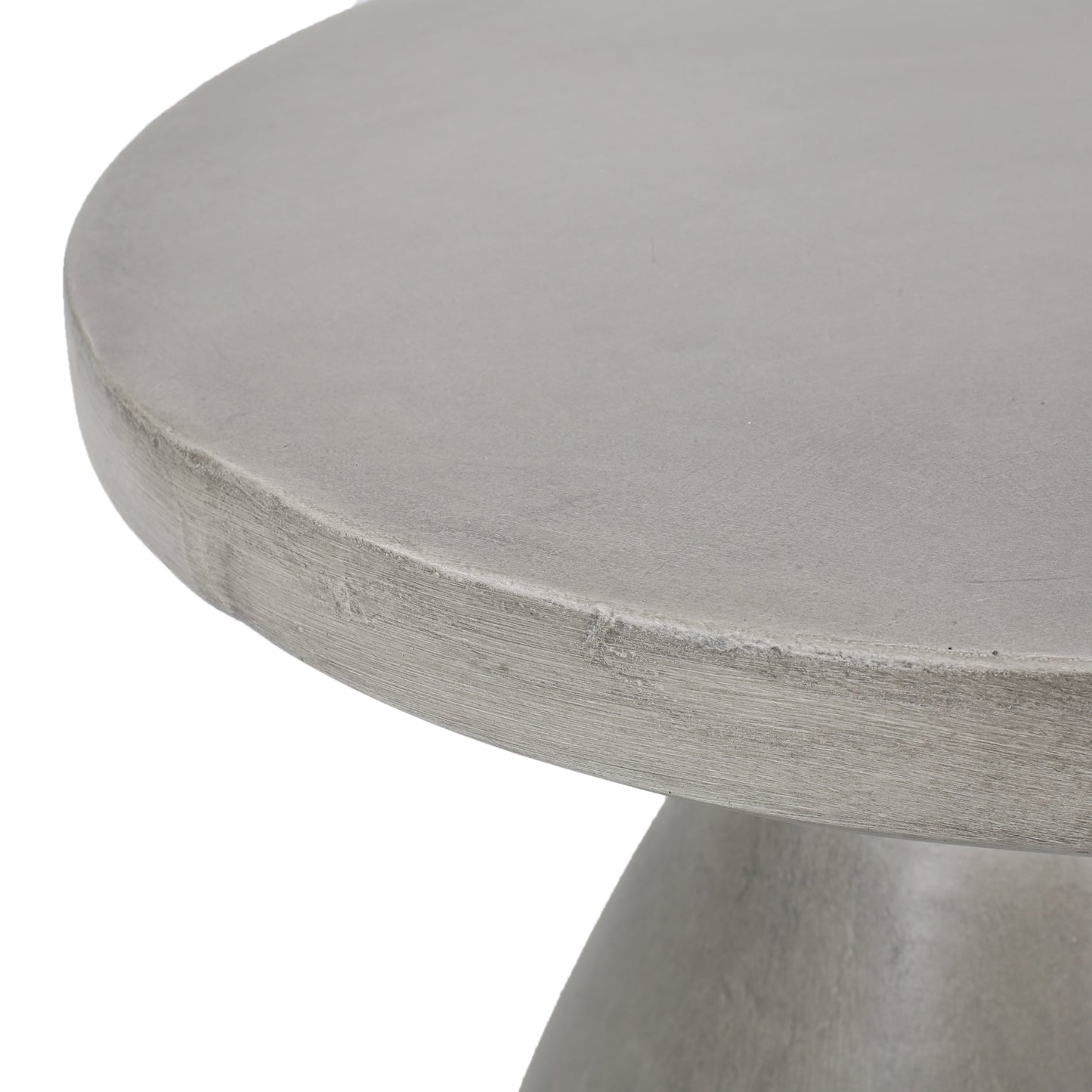 Outdoor and Lightweight Concrete Side Table