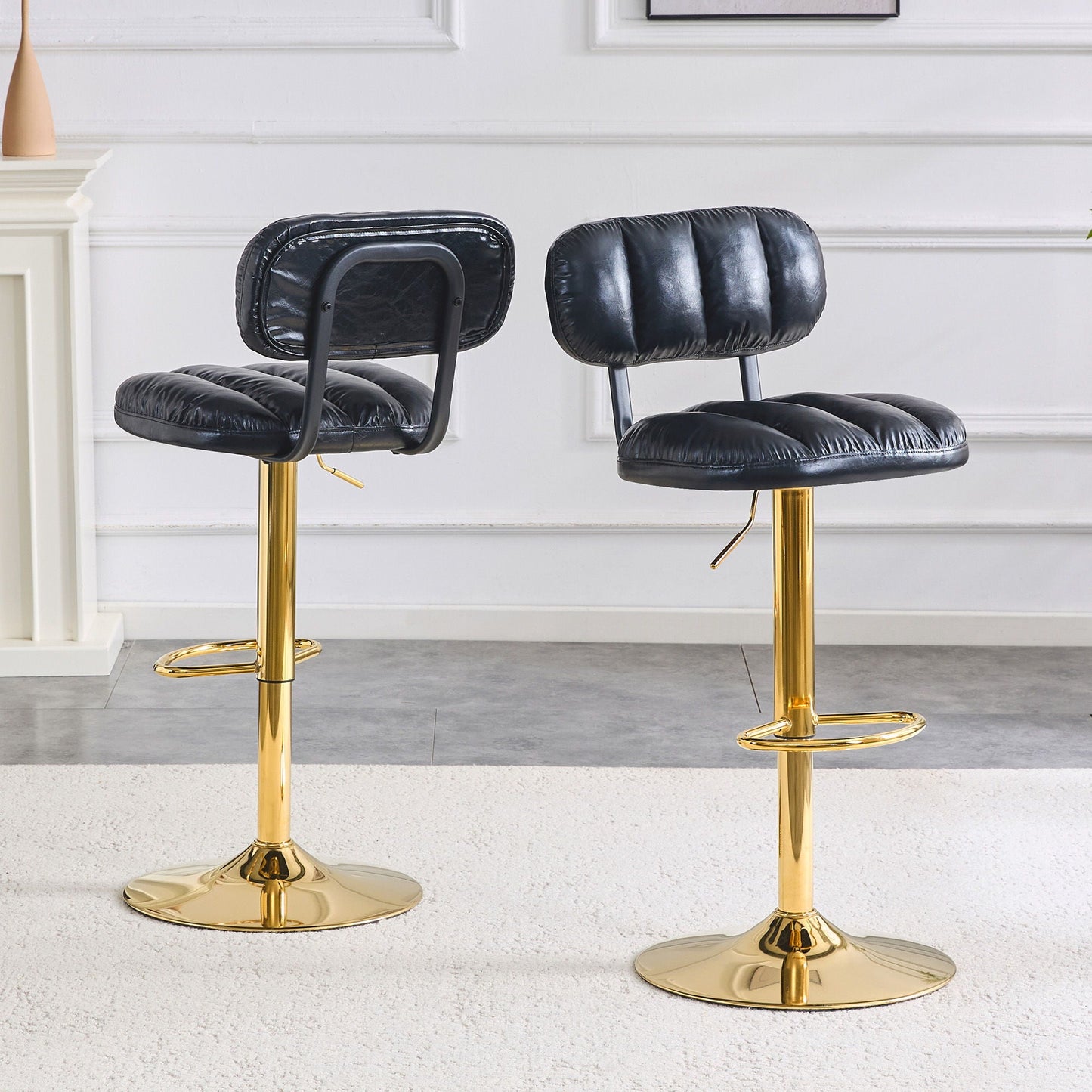 Adjustable Bar Stools For Kitchen Island Set