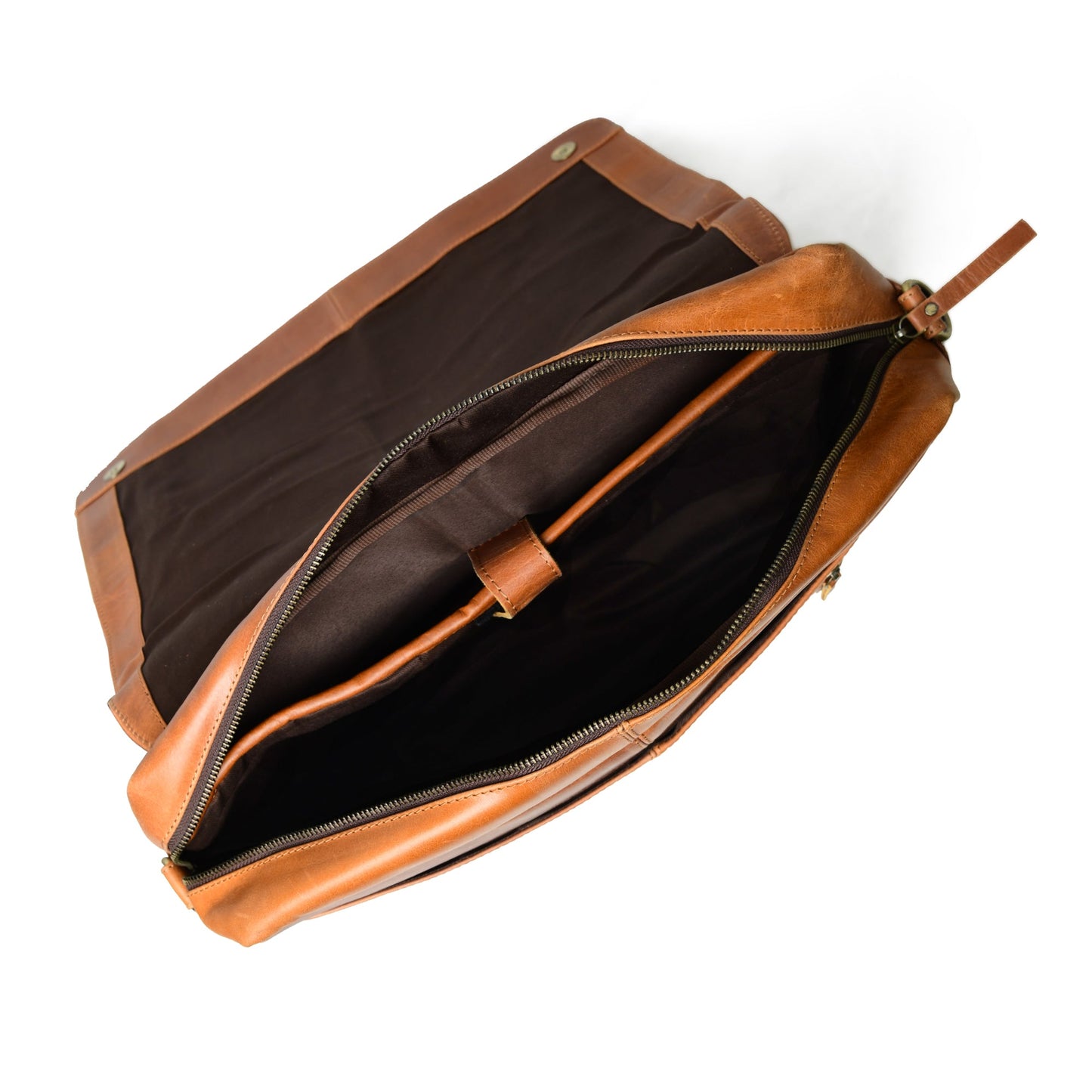 Wilson Tan Leather Crossbody Bag - Tampa Home & Garden Store