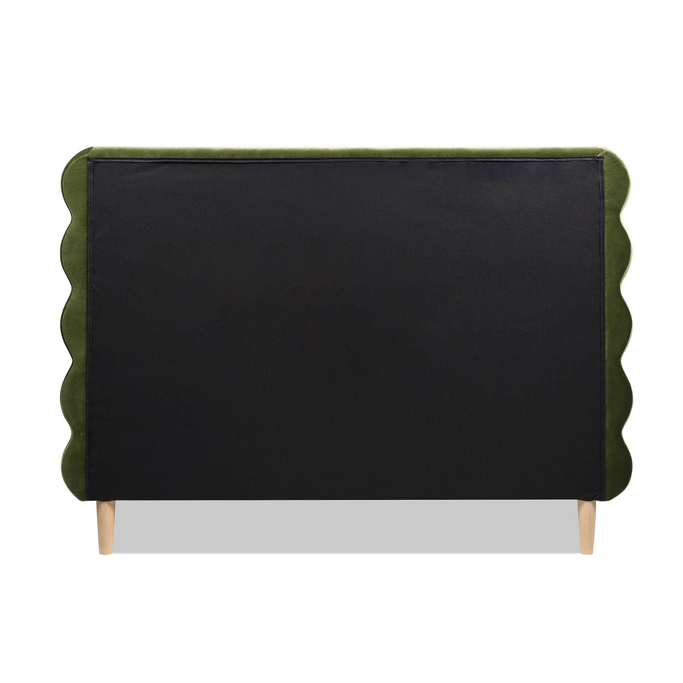 Stockholm Wavy Headboard and Platform Bed