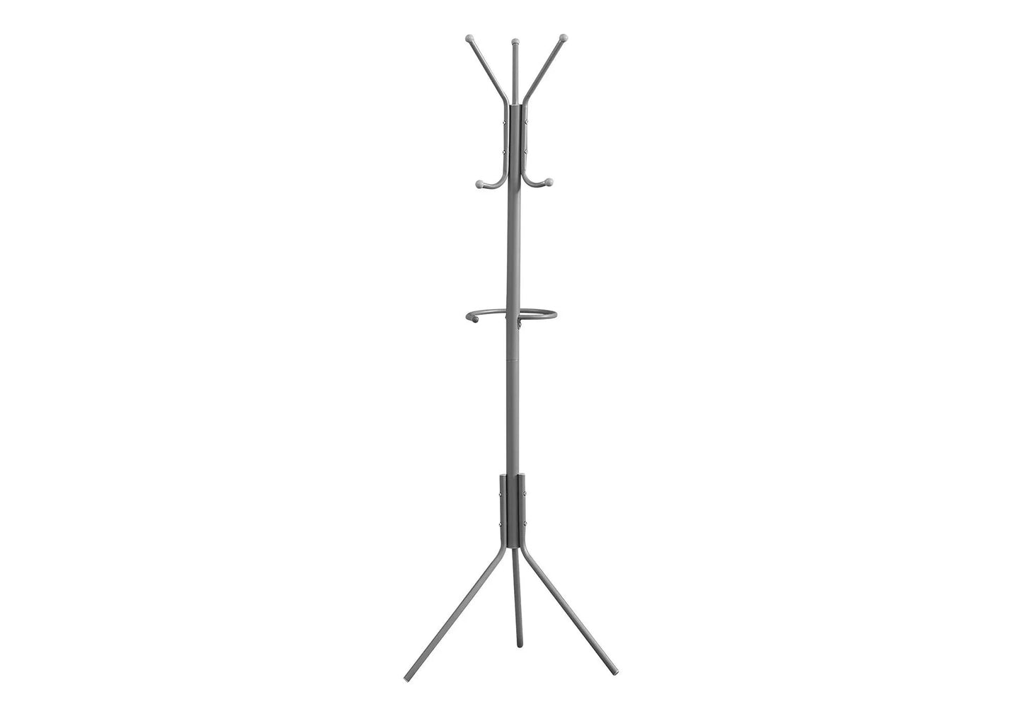 Coat Rack Hall Tree With Six Hooks For Entryway