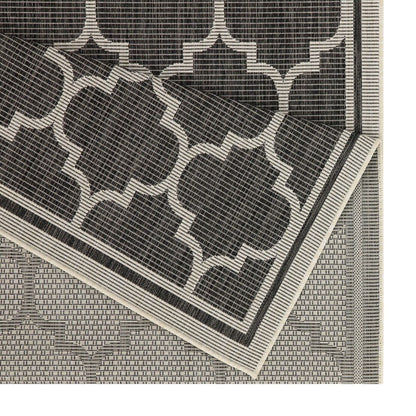 Sunshine Trellis Pattern Indoor and Outdoor Rug