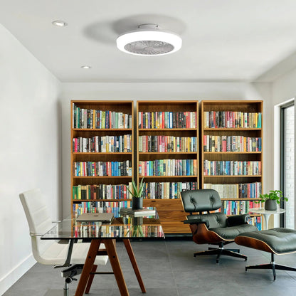 Bladeless ceiling fan with light and remote, white, Unique Piece Furniture on Tampa Home & Garden Store