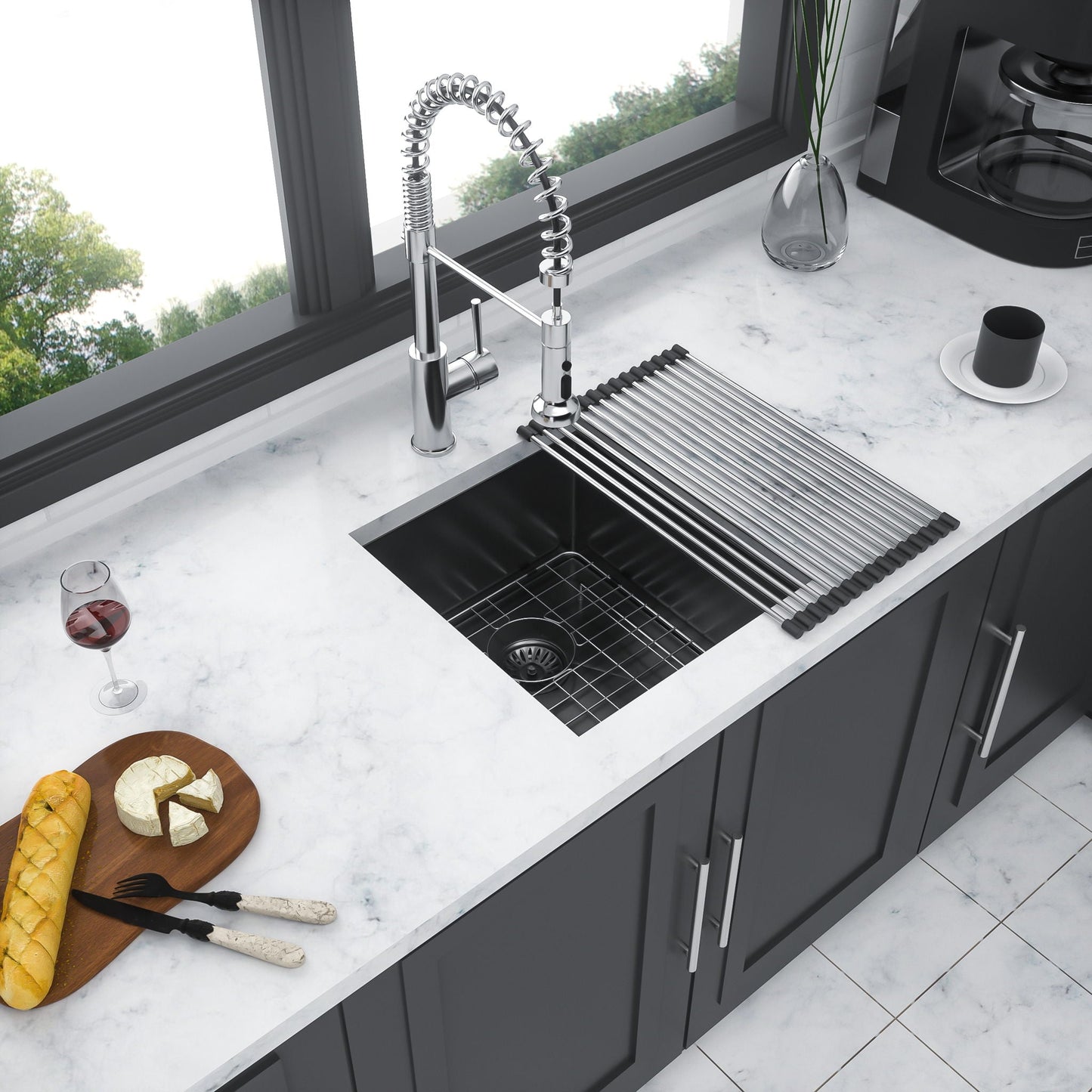 Undermount Kitchen Sink And Deep Single Bowl