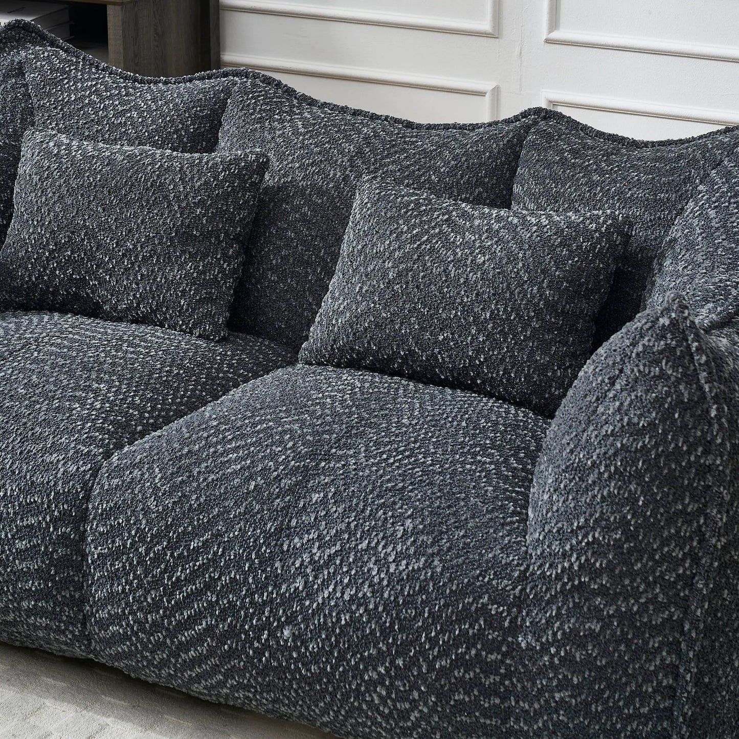 Comfortable Dual Beanbag Chair and Foam Core
