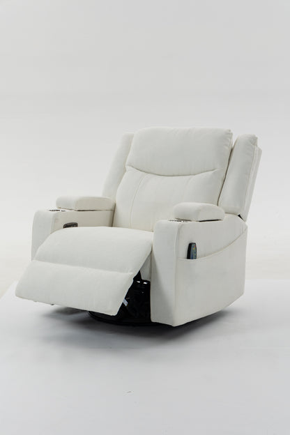 Extra Wide Power Recliner And Heat Massage