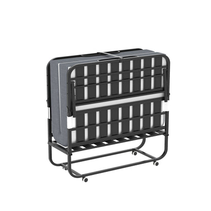 Wide Folding Rollaway Bed and Memory Foam
