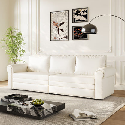 Chesterfield and convertible sleeper sofa