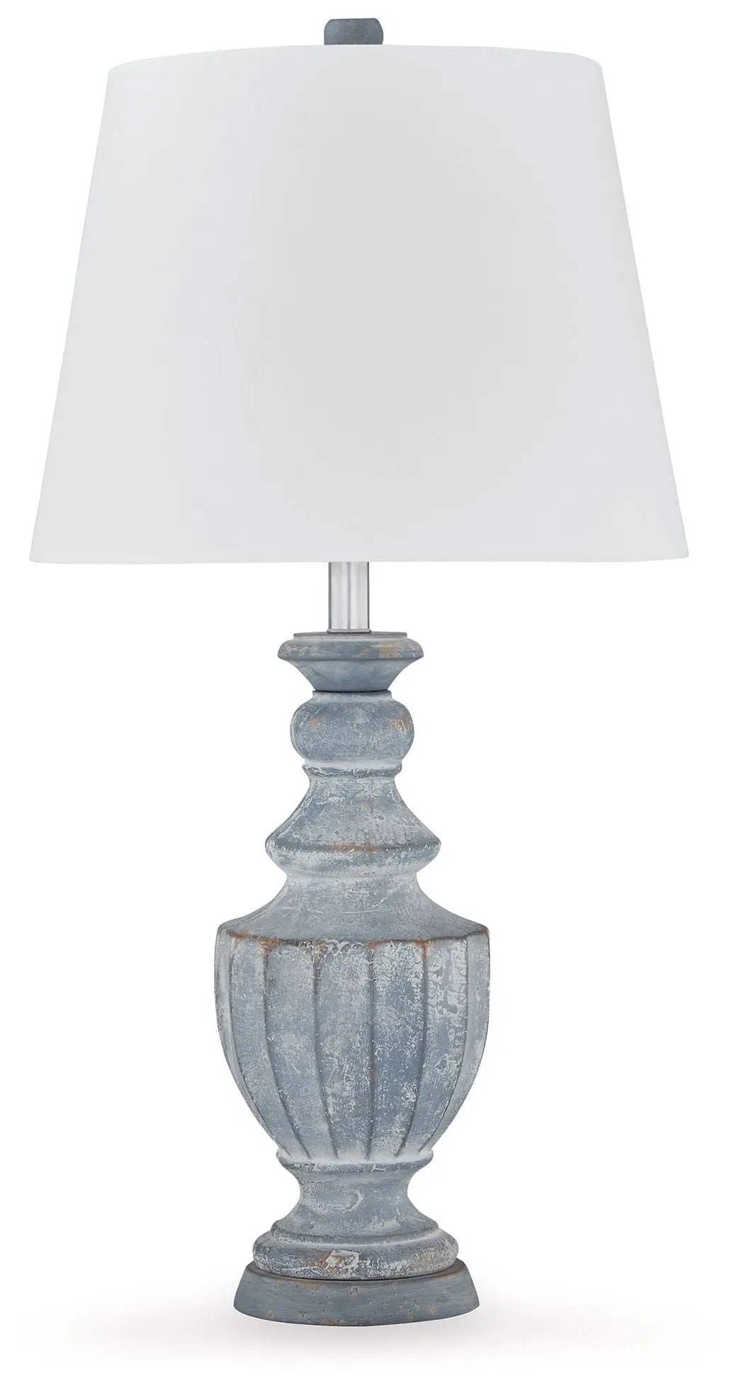 Cylerick Terracotta Table Lamp Antique Blue