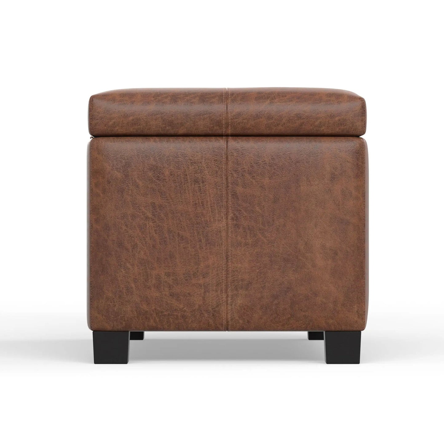 Dover Upholstered Storage Ottoman Bench with Lid