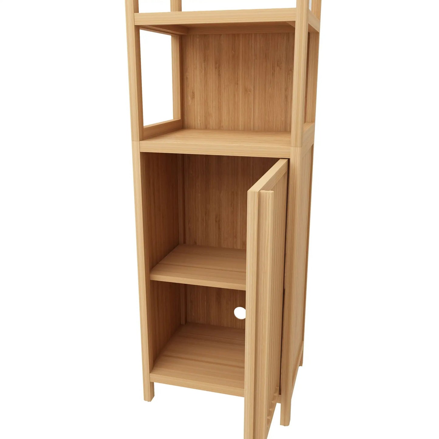 Storage Cabinet with Tall Tower for Bathroom