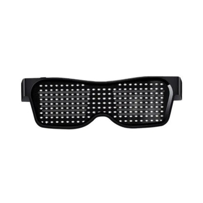 LED luminous glasses black frame with LED dot grid by FLIPSTYLEZLLC on Tampa Home & Garden Store