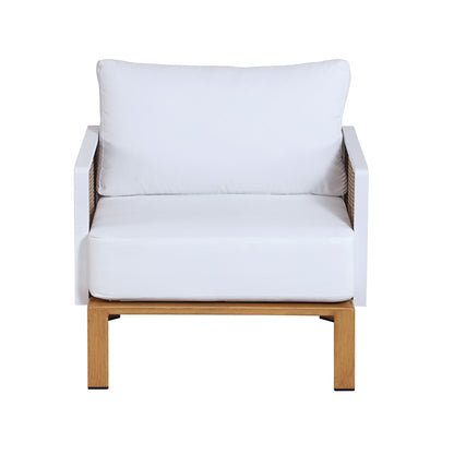 Vine White 4 Piece Outdoor Conversation Set