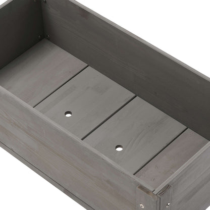Raised Outdoor Garden Bed and Planter Box
