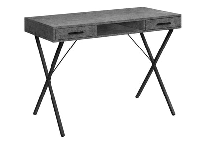 Contemporary Laptop Desk with Storage Drawers