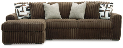 Midnight Madness Sectional and Jumbo Corduroy