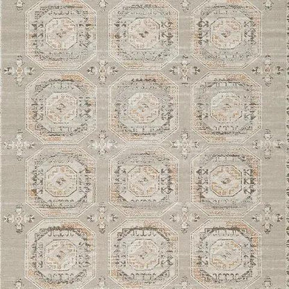 Bachby Rug With Medallion Pattern In Neutral