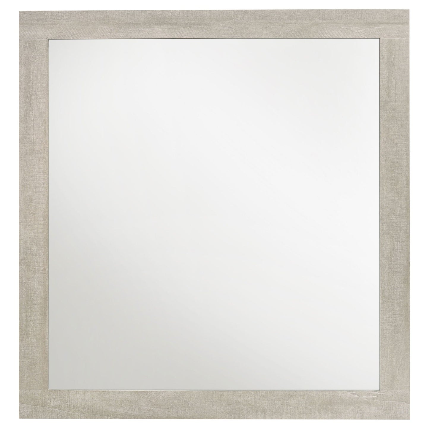 Rustic framed mirror from Strout 4 Piece Queen Bedroom Set by HouseOfZazla on Tampa Home & Garden Store