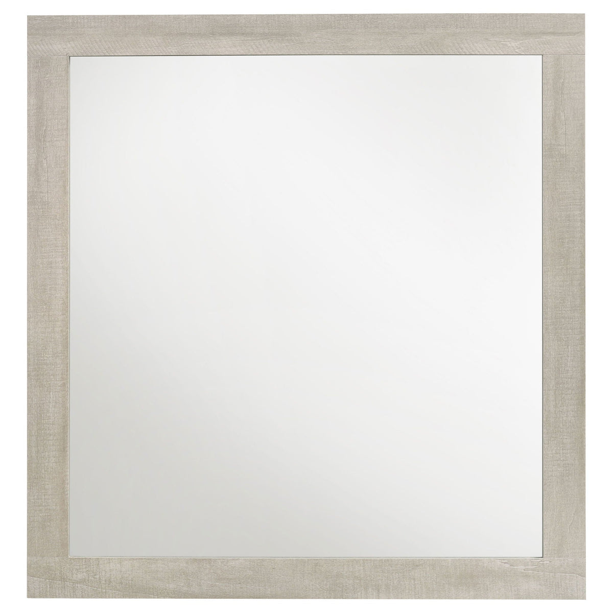 Rustic framed mirror from Strout 4 Piece Queen Bedroom Set by HouseOfZazla on Tampa Home & Garden Store