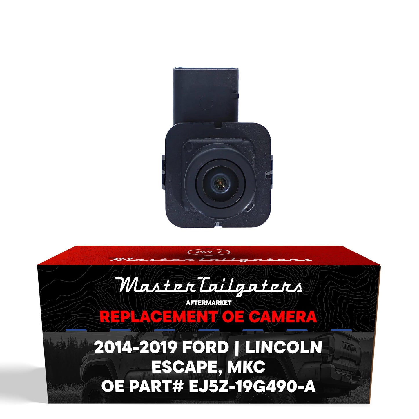 Master Tailgaters backup camera Ford Escape 14-16 MKC 15-19 EJ5Z-19G490-A black housing on Tampa Home & Garden Store