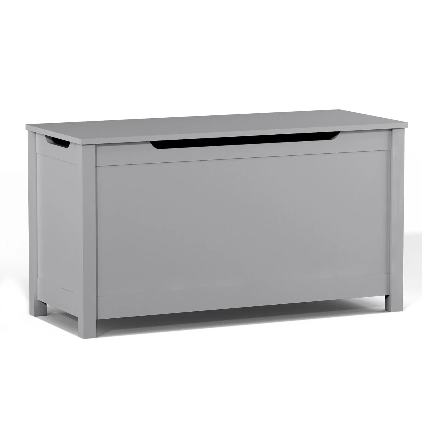 Toy Box Storage With Safety Hinged Lid For Kids
