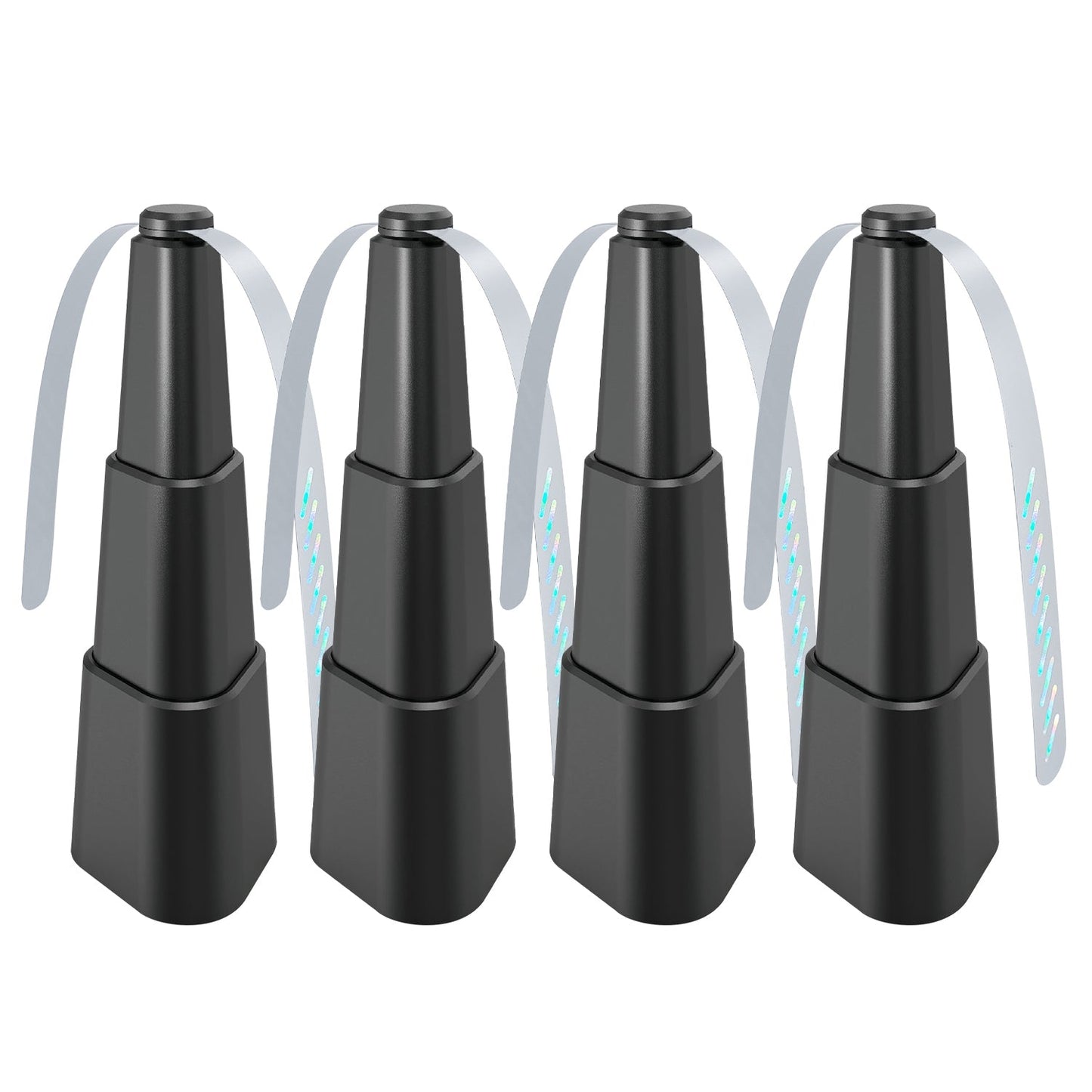 GemGear 4-pack table-top battery-powered fly repellent fans with hanging ribbon blades on Tampa Home & Garden Store