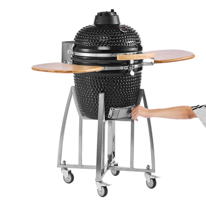 Heavy Duty Kamado Charcoal Smoker and Grill