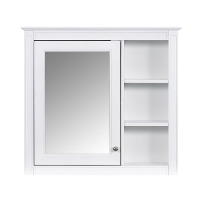 White bathroom vanity with medicine cabinet by HouseOfZazla, 2 soft-close doors on Tampa Home & Garden Store