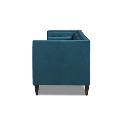 Modern Tuxedo Tufted Sofa With Comfort Support