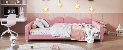 Modern Sherpa Daybed and Cloud Shaped Backrest
