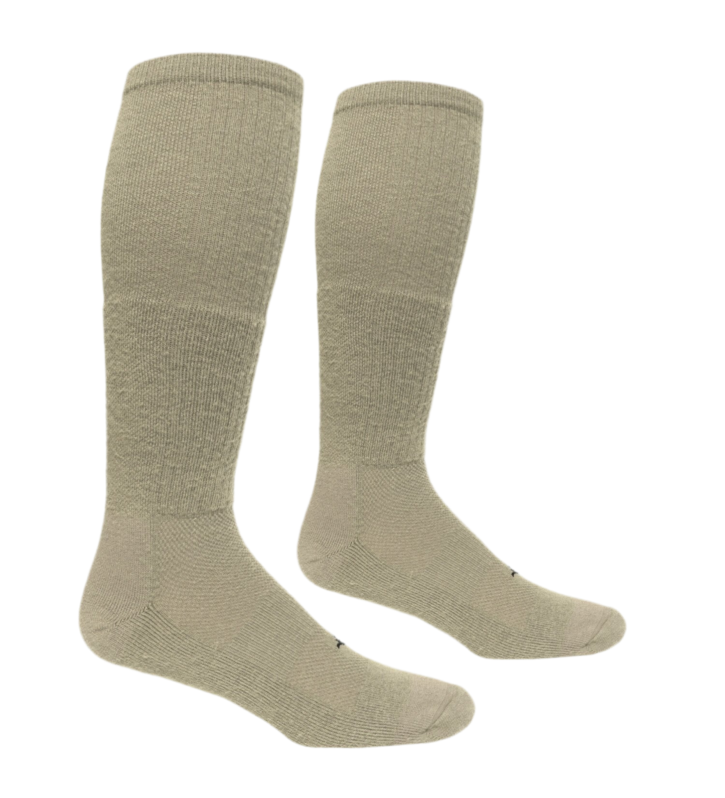 Wool BEAST OTC over-the-calf tactical socks tan knee socks by Covert Threads pair on Tampa Home & Garden Store