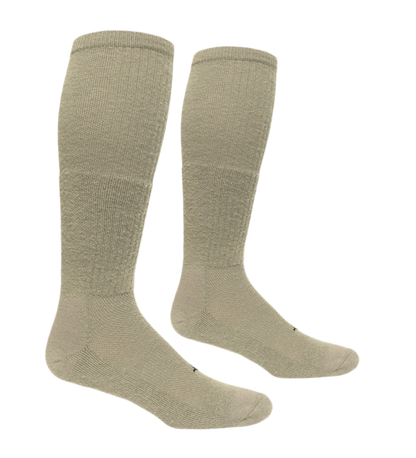 Wool BEAST OTC over-the-calf tactical socks tan knee socks by Covert Threads pair on Tampa Home & Garden Store