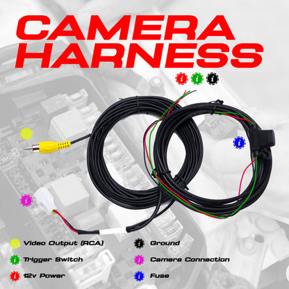 Master Tailgaters Toyota Tacoma chrome tailgate handle with backup camera and wiring harness on Tampa Home & Garden Store